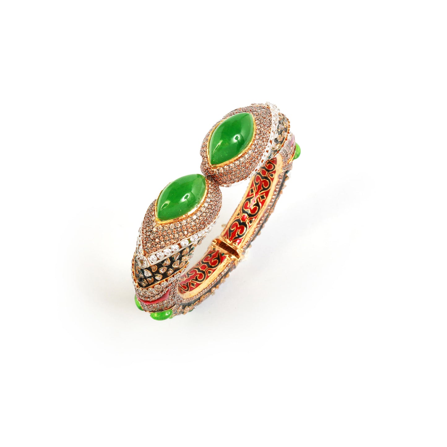 Regal Serpent Bangle