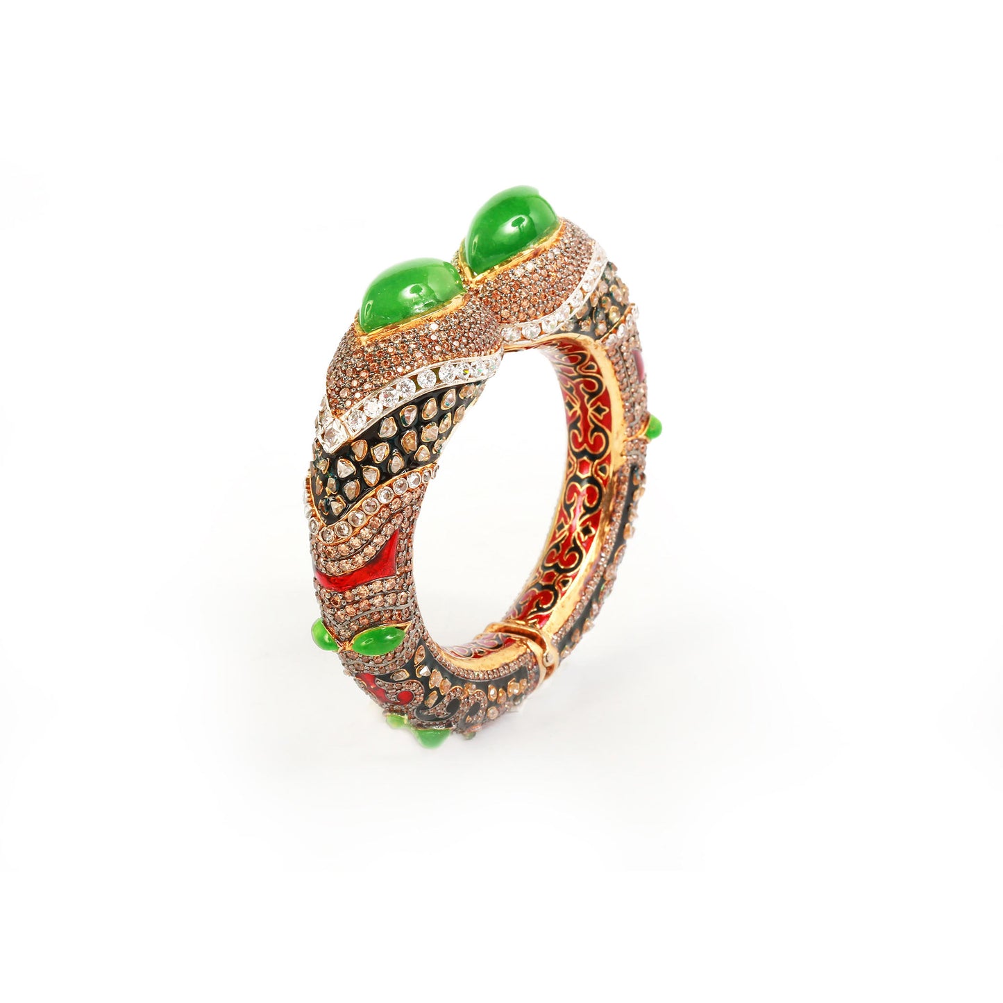 Regal Serpent Bangle