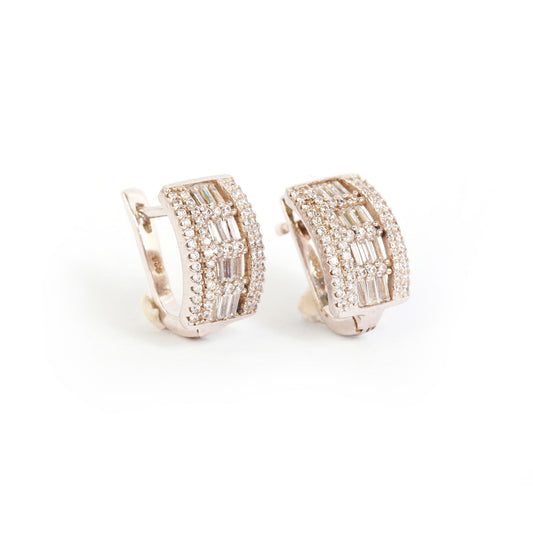 Silver Helix Earrings